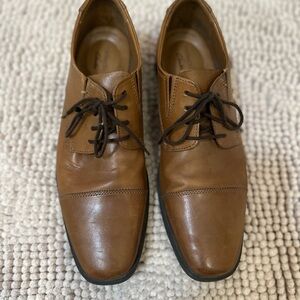 Brown Leather Men's Dress Shoes